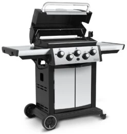 Broil King Signet 390 Gasgrill Inkl. Drehspieß + Grillfürst Fettschiene - Modell 2023 -Party-Bbq 21503 Broil King Signet 390 946882 SIDE02