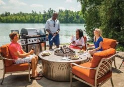 Broil King Sovereign 490 XL Gasgrill Inkl. Drehspieß + Grillfürst Fettschiene -Party-Bbq 21506 broil king sovereign 490 xl party