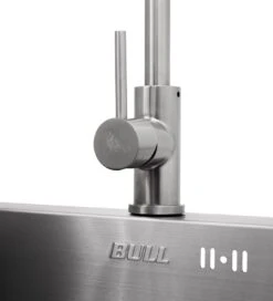 BULL Spülbecken In Der Größe S, 33 X 33 X 20 Cm, Inkl. Wasserhahn (für Warm/kalt) -Party-Bbq 21619 Bull Spuelbecken Groesse S Edelsta 4 1613487078