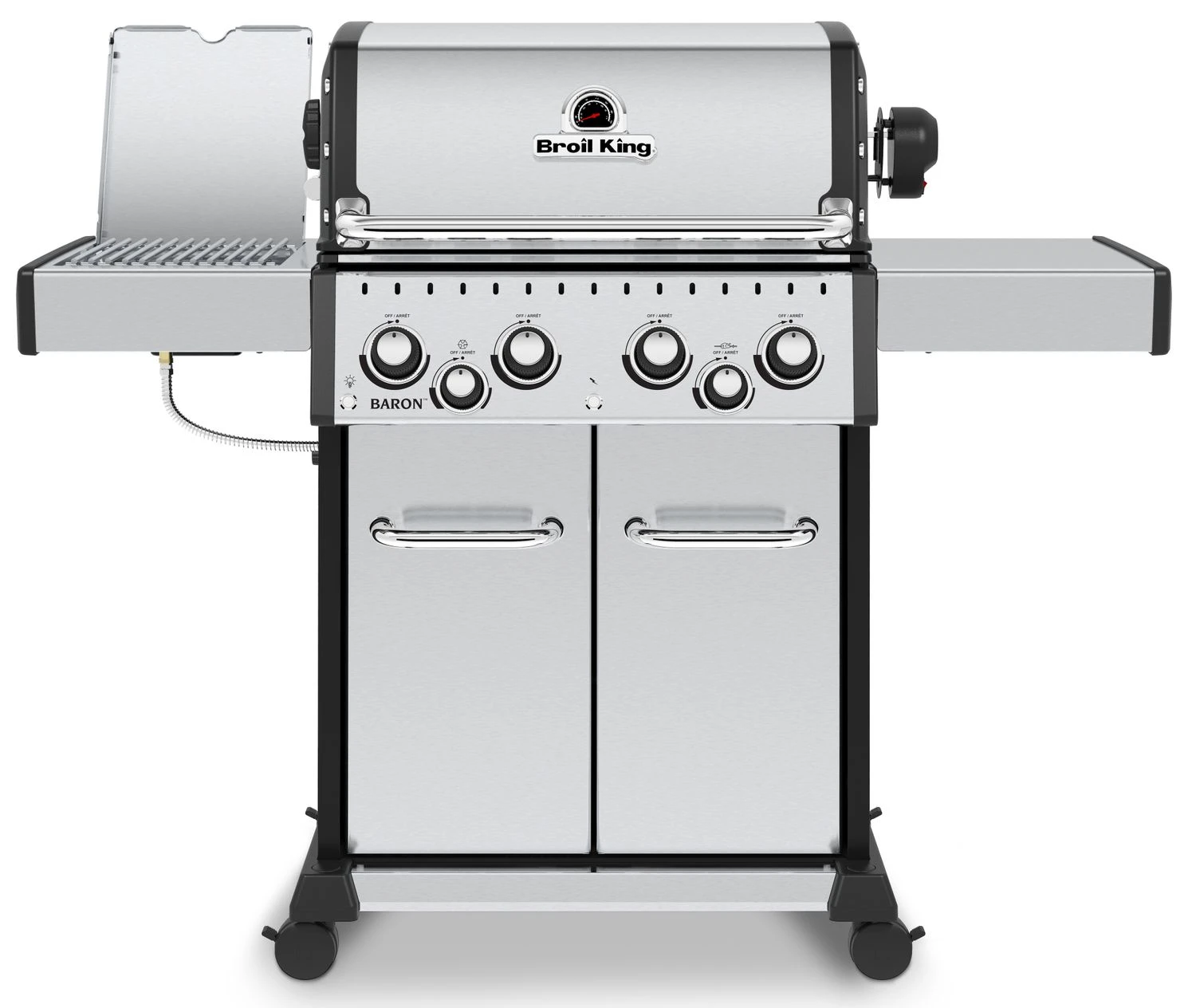 Broil King Baron S490 IR Gasgrill Inkl. Drehspieß + Infrarot-Seitenbrenner - Modell 2023 1 Broil King Baron S490 IR Gasgrill Inkl. Drehspieß + Infrarot-Seitenbrenner - Modell 2023