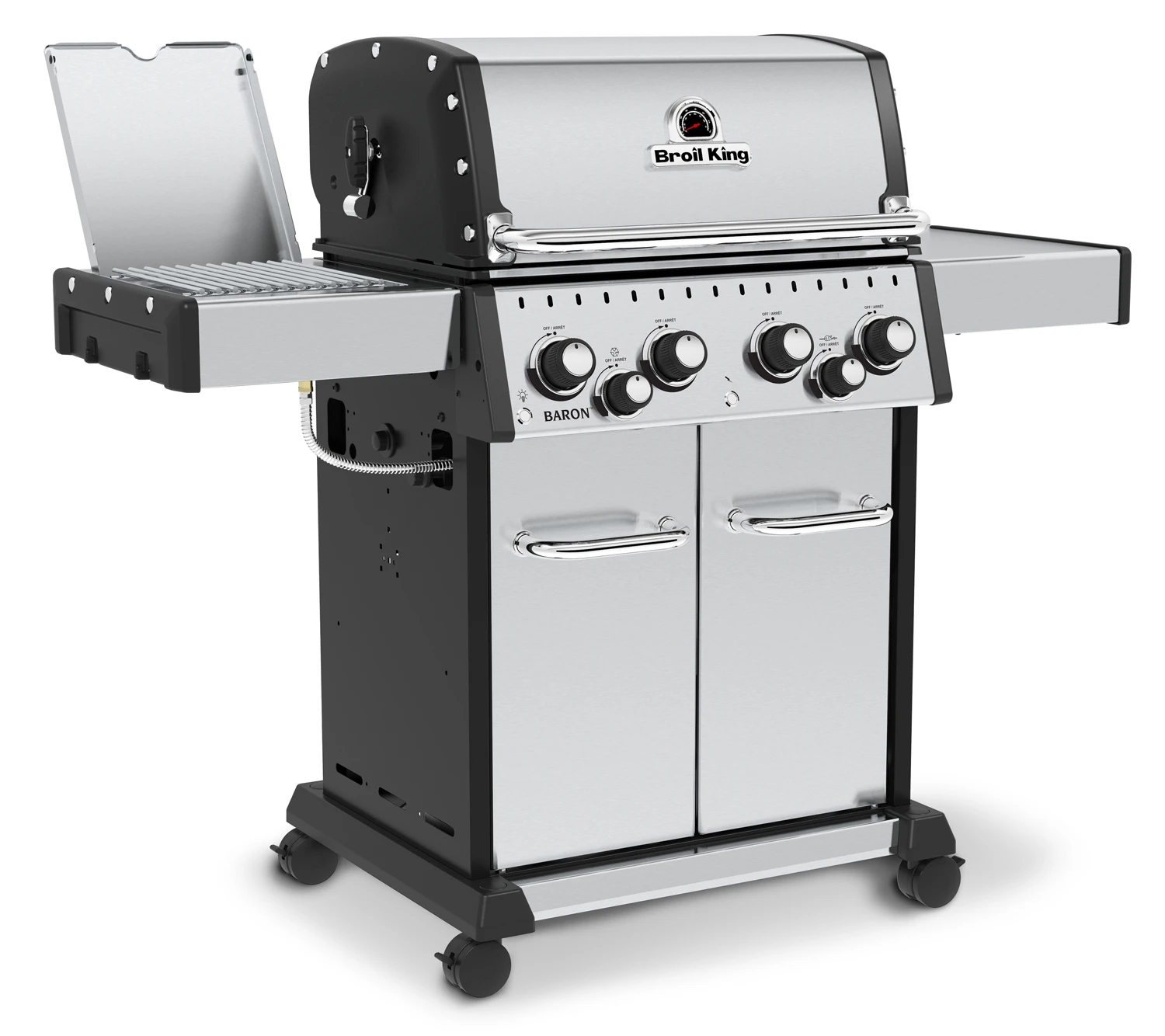 Broil King Baron S490 IR Gasgrill Inkl. Drehspieß + Infrarot-Seitenbrenner - Modell 2023 2 Broil King Baron S490 IR Gasgrill Inkl. Drehspieß + Infrarot-Seitenbrenner - Modell 2023 – Bild 2