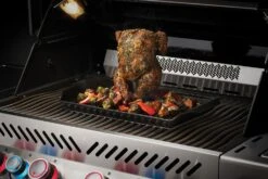 Napoleon Keramische Grillplatte 43 X 25 Cm Mit Geflügelaufsatz -Party-Bbq 70150 napoleon keramikplatte haehnchen