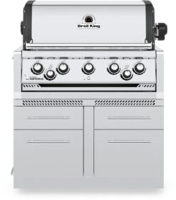 Broil King Outdoor Küche - Grillschrank Für 5-Brenner 962 Mm -Party-Bbq 806600 Broil King Outdoor Kueche Grillschrank 5 Brenner Einbaugrill