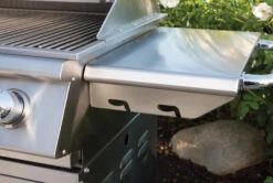 BULL Brahma - Gasgrill Mit Infrarot Backburner Und Rotisserie -Party-Bbq BULL Grills Edelstahl Seitenablage