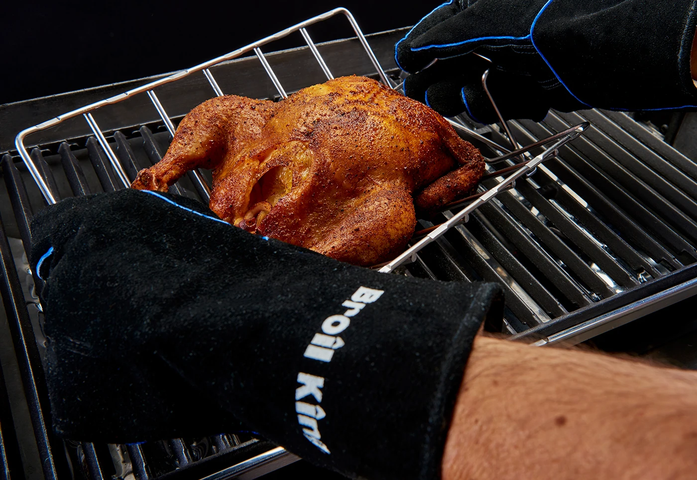 Broil King Grillhandschuhe Leder 1 Broil King Grillhandschuhe Leder