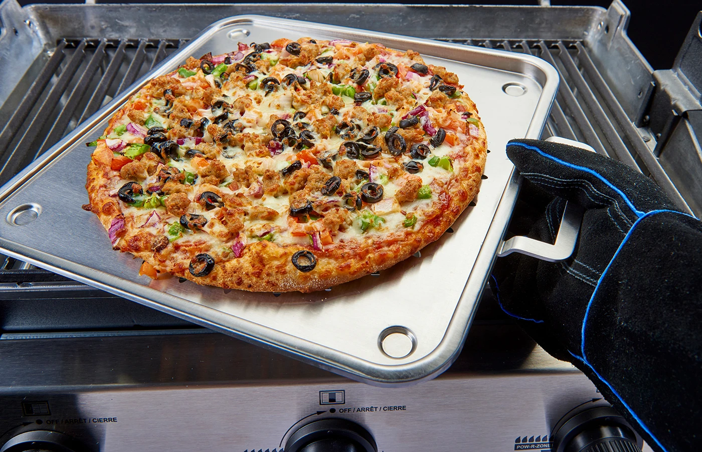 Broil King Grillhandschuhe Leder 2 Broil King Grillhandschuhe Leder – Bild 2