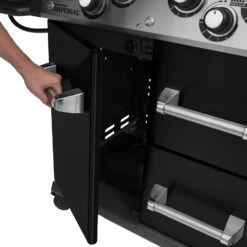 Broil King Imperial 590 IR Black Gasgrill - Modell 2023 - SMART Deal Inkl. Grillfürst Grill Control -Party-Bbq Broil King Imperial 590 IR Tuer Unterschrank