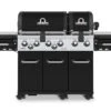 Broil King Regal 690 XL Black Gasgrill Inkl. Drehspieß - Modell 2023 - SMART Deal Inkl. Grillfürst Grill Control