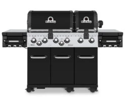 Broil King Regal 690 XL Black Gasgrill Inkl. Drehspieß - Modell 2023 - SMART Deal Inkl. Grillfürst Grill Control