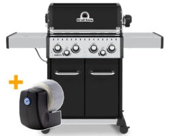 Broil King Baron 490 Black Gasgrill Inkl. Drehspieß - Modell 2023 - SMART Deal Inkl. Grillfürst Grill Control -Party-Bbq Broil King Smart Grill Baron 490 Grillfuerst Grill Control 1