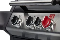 Enders Gasgrill Monroe Black Pro 3 K Turbo -Party-Bbq Enders Gasgrill Monroe Black Pro 3 K Turbo Bedienblende Edelstahl