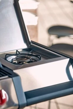 Enders Gasgrill Monroe Black Pro 3 K Turbo -Party-Bbq Enders Gasgrill Monroe Black Pro 3 K Turbo Seitenkocher