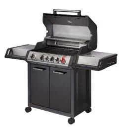 Enders Gasgrill Monroe Black Pro 4 IK Turbo -Party-Bbq Enders Gasgrill Monroe Black Pro 4 IK Turbo Deckel