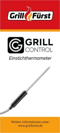 Broil King Imperial S590 PRO IR Gasgrill - Modell 2023 - SMART Deal Inkl. Grillfürst Grill Control Mit Companion Device Und Einstichthermometer -Party-Bbq Grill Control Einstichthermometer