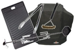 Grillfürst S530G 5-Brenner Gasgrill Mit Seitenkocher Und Gussrosten - Inkl. Gasgrill Einsteigerpaket