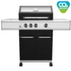 Grillfürst G310E 3-Brenner Gasgrill Mit Hochtemperaturbrenner Und Edelstahl Rosten