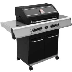 Grillfürst G520E 5-Brenner Gasgrill - Eintracht Frankfurt Edition - Edelstahlroste
