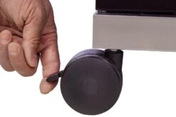 Grillfürst G621G 6-Brenner Edelstahl-Gasgrill Mit Hochtemperaturbrenner, Heckbrenner Und Gusseisen Rosten - X-DEAL Inkl. Zuberhörpaket -Party-Bbq Grillfuerst Gasgrill G621G Lenkrollen mit Feststellbremse 1