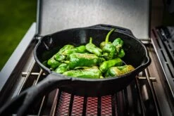 Grillfürst G621G 6-Brenner Edelstahl-Gasgrill Mit Hochtemperaturbrenner, Heckbrenner Und Gusseisen Rosten -Party-Bbq Grillfuerst Gasgrill G621G Pimentos de Padron