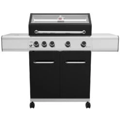 Grillfürst G410G 4-Brenner Gasgrill - 1. FC Köln Edition - Gusseisenroste