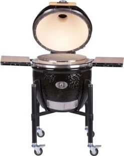 Monolith Grill CLASSIC PRO-Serie 2.0 Schwarz - MIT Gestell Und Seitentischen -Party-Bbq Monolith Keramik Grill Classic PRO Serie 2 0 121001 black 7