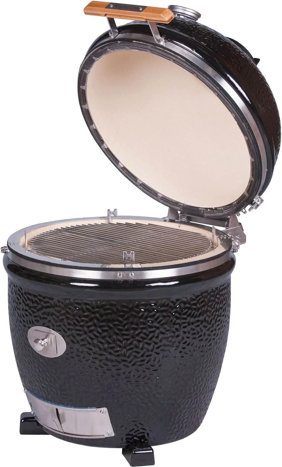 Monolith Grill CLASSIC BBQ GURU - PRO-Serie 2.0 Schwarz - OHNE Gestell Und Seitentische - Inkl. UltraQ Controller Set 3 Monolith Grill CLASSIC BBQ GURU - PRO-Serie 2.0 Schwarz - OHNE Gestell Und Seitentische - Inkl. UltraQ Controller Set – Bild 3