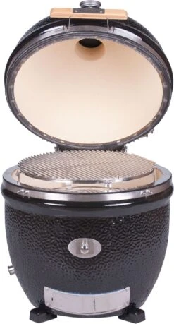 Monolith Grill LeCHEF PRO-Serie 2.0 Schwarz - OHNE Gestell Und Seitentische -Party-Bbq Monolith Keramik Grill Le Chef PRO Serie 2 0 121031 black 8