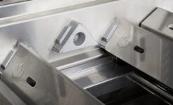 Napoleon Prestige Pro 665-3 Edelstahl Einbaugrill Gas - Inkl. Drehspieß - Modell 2023 -Party-Bbq Napoelon Prestige Pro Brennerabdeckungen Sear Plates 2