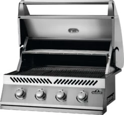 Napoleon 500-Series 32" BI32 Edelstahl Einbaugrill - Modell 2023 -Party-Bbq Napoleon Einbaugrill 500 Serie BI32 Warmhalteroste verschiebbar