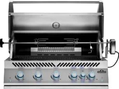 Napoleon 700-Series 38" BIG38 Edelstahl Einbaugrill Inkl. Drehspieß - Modell 2023 -Party-Bbq Napoleon Einbaugrill 700 Series BIG38 Edelstahl Drehspiess Motor