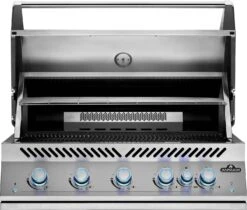 Napoleon 700-Series 38" BIG38 Edelstahl Einbaugrill Inkl. Drehspieß - Modell 2023 -Party-Bbq Napoleon Einbaugrill 700 Series BIG38 Edelstahl Warmhalterost