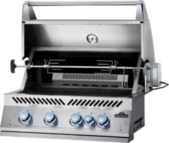 Napoleon 700-Series 32" BIG32 Edelstahl Einbaugrill Inkl. Drehspieß - Modell 2023 29 Napoleon 700-Series 32" BIG32 Edelstahl Einbaugrill Inkl. Drehspieß - Modell 2023 -Party-Bbq Napoleon Einbaugrill BIG32 Drehspiess Motor
