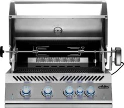 Napoleon 700-Series 32" BIG32 Edelstahl Einbaugrill Inkl. Drehspieß - Modell 2023 21 Napoleon 700-Series 32" BIG32 Edelstahl Einbaugrill Inkl. Drehspieß - Modell 2023 -Party-Bbq Napoleon Einbaugrill BIG32 Rotisserie Motor Drehspiess