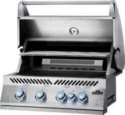 Napoleon 700-Series 32" BIG32 Edelstahl Einbaugrill Inkl. Drehspieß - Modell 2023 27 Napoleon 700-Series 32" BIG32 Edelstahl Einbaugrill Inkl. Drehspieß - Modell 2023 -Party-Bbq Napoleon Einbaugrill BIG32 Warmhalterost vorne