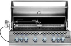 Napoleon 700-Series 44" BIG44 Edelstahl Einbaugrill Inkl. Drehspieß - Modell 2023 15 Napoleon 700-Series 44" BIG44 Edelstahl Einbaugrill Inkl. Drehspieß - Modell 2023 -Party-Bbq Napoleon Einbaugrill BIG44 Rotisserie links
