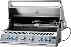 Napoleon 700-Series 44" BIG44 Edelstahl Einbaugrill Inkl. Drehspieß - Modell 2023 21 Napoleon 700-Series 44" BIG44 Edelstahl Einbaugrill Inkl. Drehspieß - Modell 2023 -Party-Bbq Napoleon Einbaugrill BIG44RB Rotisserie rechts teilbar