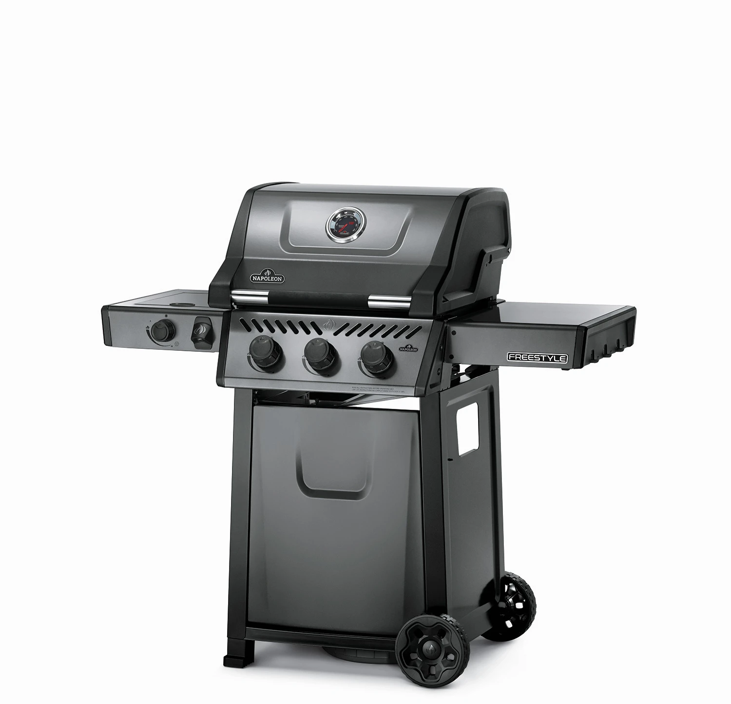 Napoleon Freestyle 365 Gasgrill, Graphit - Mit Seitenbrenner - Modell 2023 - X-DEAL Inkl. Abdeckhaube Und Gussplatte 4 Napoleon Freestyle 365 Gasgrill, Graphit - Mit Seitenbrenner - Modell 2023 - X-DEAL Inkl. Abdeckhaube Und Gussplatte – Bild 4
