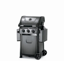 Napoleon Freestyle 365 Gasgrill, Graphit - Modell 2023 - X-DEAL Inkl. Drehspiess -Party-Bbq Napoleon Freestyle 365 Gasgrill Seiten abgeklappt