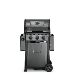 Napoleon Freestyle 365 Gasgrill, Graphit - Modell 2023 - X-DEAL Inkl. Drehspiess -Party-Bbq Napoleon Freestyle 365 Gasgrill front Seiten abgeklappt