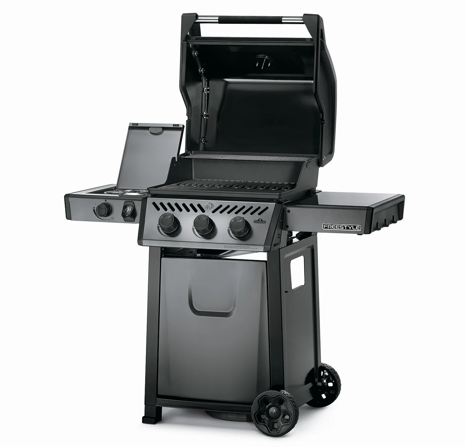 Napoleon Freestyle 365 Gasgrill, Graphit - Mit Seitenbrenner - Modell 2023 - X-DEAL Inkl. Drehspiess 5 Napoleon Freestyle 365 Gasgrill, Graphit - Mit Seitenbrenner - Modell 2023 - X-DEAL Inkl. Drehspiess – Bild 5