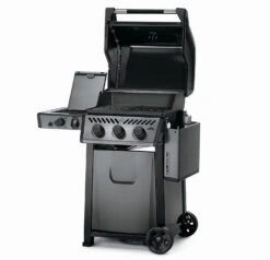 Napoleon Freestyle 365 Gasgrill, Graphit - Mit Sizzle Zone - Modell 2023 - X-DEAL Inkl. Drehspiess -Party-Bbq Napoleon Freestyle 365 Side Sizzle Zone offen