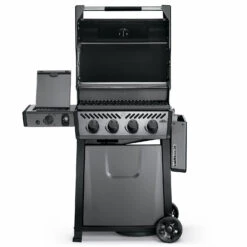Napoleon Freestyle 425 Gasgrill, Graphit - Mit Sizzle Zone - X-DEAL Inkl. Grillplatte Und Plancha Tool-Set -Party-Bbq Napoleon Freestyle 425 SIB abklappbare Seitenablage 1