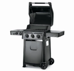 Napoleon Freestyle 365 Gasgrill, Graphit - Mit Sizzle Zone - Modell 2023 -Party-Bbq Napoleon Gasgrill Freestyle 365 Side Deckel offen 1