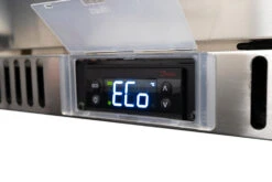 Napoleon Outdoor - Kühlschrank, 135 Liter, Rechtsdrehende Tür Mit Doppelverglasung Und LED Beleuchtung - Wasserdicht Nach IP24 -Party-Bbq Napoleon Kuehlschrank ECO Mode NFR135ORGL