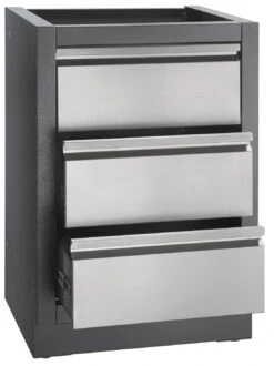 Napoleon Outdoor Küche Oasis 300 Mit Prestige Pro 665 Edelstahl Einbaugrill Ohne Vordefinierte Arbeitsplatte -Party-Bbq Napoleon Oasis Outdoor Kueche 2er Schubladenschrank 2