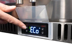 Napoleon Outdoor - Kühlschrank, 210 Liter, 2-türig Mit Doppelverglasung Und LED Beleuchtung - Wasserdicht Nach IP24 -Party-Bbq Napoleon Outdoor Kueche Kuehlschrank Eco Mode