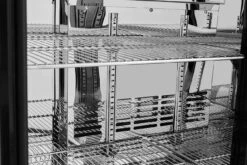 Napoleon Outdoor - Kühlschrank, 210 Liter, 2-türig Mit Doppelverglasung Und LED Beleuchtung - Wasserdicht Nach IP24 -Party-Bbq Napoleon Outdoor Kueche Kuehlschrank Regalgitter