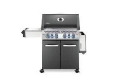 Napoleon Prestige 500 Gasgrill, Charcoal Grau - Mit Safety Glow - X-DEAL Inkl. Grillthermometer, Schneidebrett Und Windschild Für SIZZLE ZONE 23 Napoleon Prestige 500 Gasgrill, Charcoal Grau - Mit Safety Glow - X-DEAL Inkl. Grillthermometer, Schneidebrett Und Windschild Für SIZZLE ZONE -Party-Bbq Napoleon Prestige 500 Gasgrill grey Seitenablage abgeklappt 1