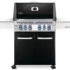 Napoleon Prestige 500 Gasgrill, Schwarz - Mit Safety Glow - Modell 2023 - SMART Deal Inkl. Grillfürst Grill Control