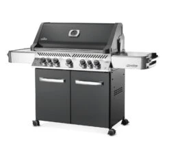 Napoleon Prestige 665 Gasgrill, Charcoal Grau - Mit Safety Glow - Modell 2023